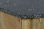 DKD Home Decor Mesa Centro Moderno Mango y Marmol 80 x 80 x 45 cm