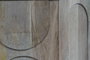 DKD Home Decor Mesa Centro Moderno Mango y Marmol 80 x 80 x 45 cm