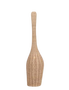 DKD Home Decor Lámpara de Pie de Ratán y Hierro Natural Marrón Claro 25x25x125 cm