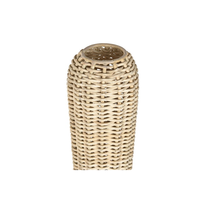 DKD Home Decor Lámpara de Pie de Ratán y Hierro Natural Marrón Claro 25x25x125 cm DKD Home Decor Lámpara de Pie de Ratán y Hierro Natural Marrón Claro 25x25x125 cm