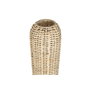 DKD Home Decor Lámpara de Pie de Ratán y Hierro Natural Marrón Claro 25x25x125 cm