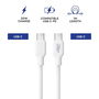 myway cable Tipo C-Tipo C 60W 1m blanco