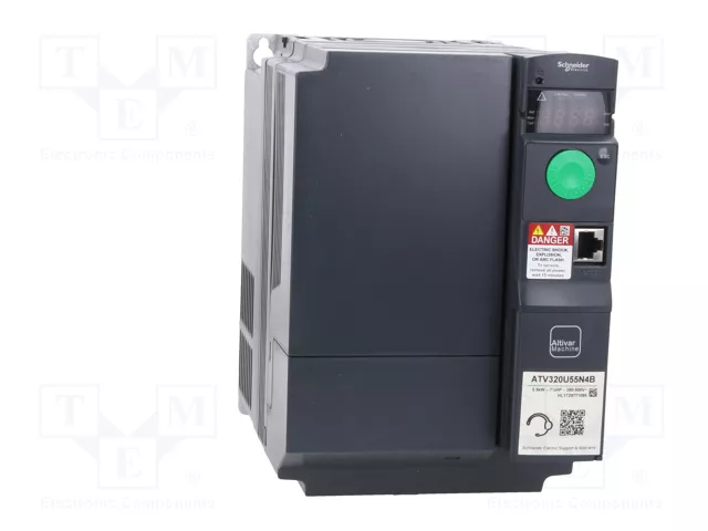 SCHNEIDER ELECTRIC Altivar ATV320U55N4B Inversor Vectorial 5,5kW 3x400VAC SCHNEIDER ELECTRIC Altivar ATV320U55N4B Inversor Vectorial 5,5kW 3x400VAC