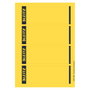 LEITZ Etiquetas para archivadores de 8 cm de ancho, 61,5 x 192,0 mm