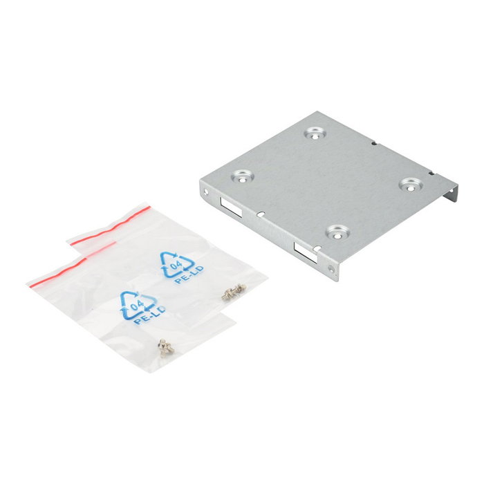 Supermicro MCP-220-73102-0N Accesorio de Montaje para Disco Duro, Adaptador de 3.5 a 2.5 Pulgadas, Incluye Tornillos, Metálico, Certificación REACH