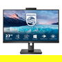 Philips 272S1MH Monitor 27" Full HD IPS 75Hz, HDMI DisplayPort USB 3.2, Altavoces, Cámara 2MP, Adaptive Sync, Negro - 68.6 cm (27")