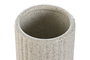 DKD Home Decor Vaso Beige Dorado Gres 7 x 10.5 x 7 cm (2 Unidades)