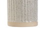 DKD Home Decor Vaso Beige Dorado Gres 7 x 10.5 x 7 cm (2 Unidades)