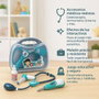 JugaToys Maletín médico con accesorios y luz