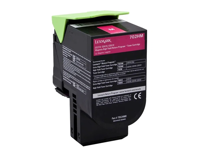 Lexmark 702HME Cartucho de Tóner Magenta Original