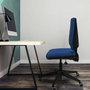 PIQUERAS Y CRESPO Silla de oficina Elche Naranja sin brazos