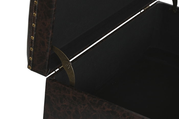 DKD Home Decor Baul Atlantico Multicolor Marron 40 x 45 x 70 cm Set de 3