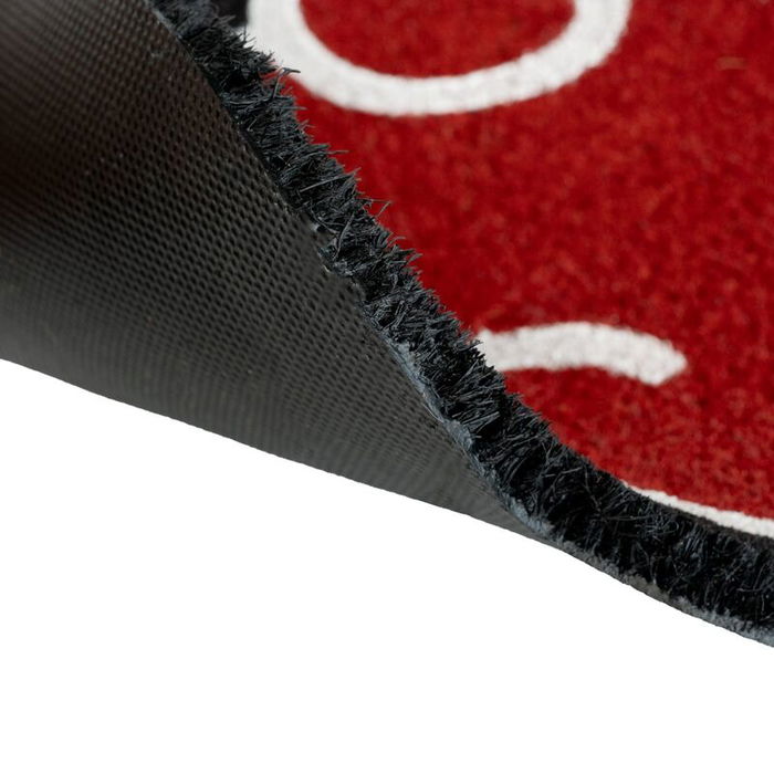 ERIK Felpudo Akatsuki Naruto Shippuden Fibra de Coco Base PVC Antideslizante