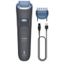 Philips Beard Trimmer Serie 3000 BT3617/15, 20 posiciones de longitud, Azul oscuro
