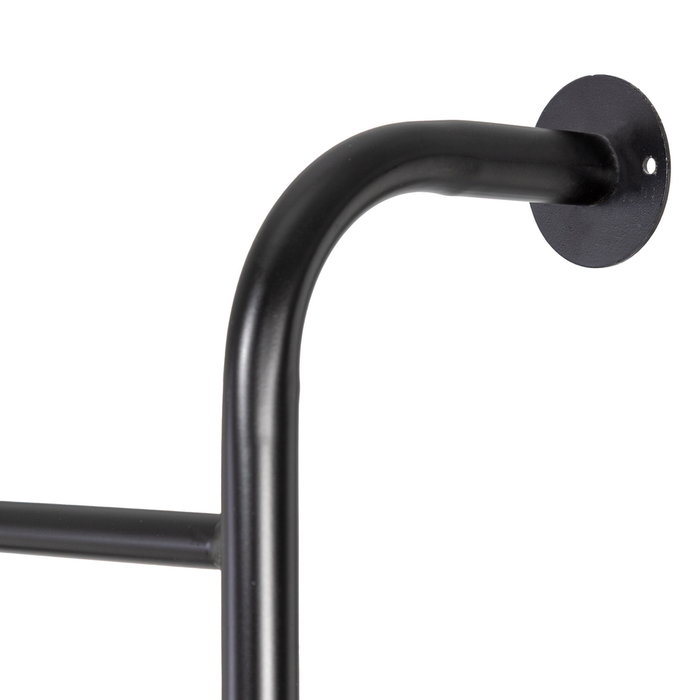 Espejo Recibidor Negro-Natural 80 X 28 X 200 cm