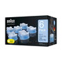 Braun CCR 6 Recambios Cartuchos de Limpieza Azul para Braun Clean&Charge, Pack de 6 unidades