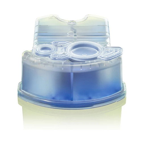 Braun CCR 6 Recambios Cartuchos de Limpieza Azul para Braun Clean&Charge, Pack de 6 unidades