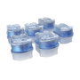 Braun CCR 6 Recambios Cartuchos de Limpieza Azul para Braun Clean&Charge, Pack de 6 unidades