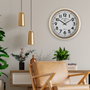 Reloj de Pared Versa Antiques Blanco Madera MDF Madera MDF y metal 5,8 x 42 cm