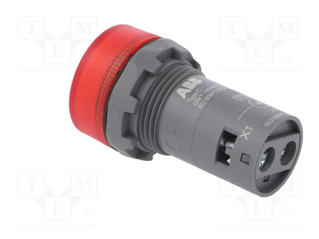 ABB Lámpara de control CL2 roja con LED 22mm
