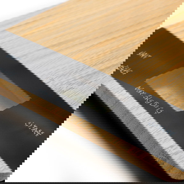 Inde Báscula Cocina Digital Cuadrada Bambú 5 kg con Dimensiones 21.5 x 15 x 1.6 cm (12 Unidades)