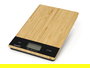 Inde Báscula Cocina Digital Cuadrada Bambú 5 kg con Dimensiones 21.5 x 15 x 1.6 cm (12 Unidades)