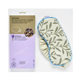 Irisana Antifaz Con Arcilla Y Lavanda IR12.AR. Mejora Circulación, Alivia Hinchazón, Bolsas Y Ojeras. Reutilizable.