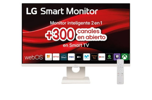 LG 27U511SA-W Smart Monitor 27 pulg. Full HD IPS Blanco