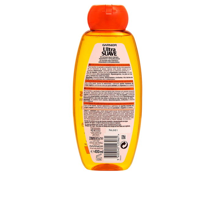 Garnier Ultra Suave Champú para Niños de Albaricoque 400 ml Garnier Ultra Suave Champú para Niños de Albaricoque 400 ml