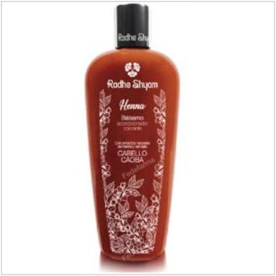 Radhe Shyam Bálsamo Acondicionador Henna Color Caoba 400Ml Radhe Shyam Bálsamo Acondicionador Henna Color Caoba 400Ml