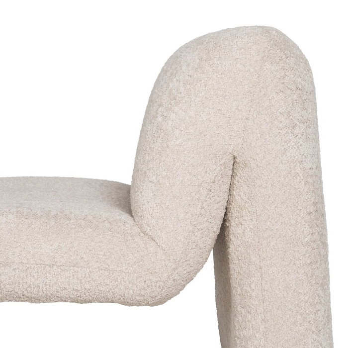 Ixia Sillón Beige Tejido para Salón