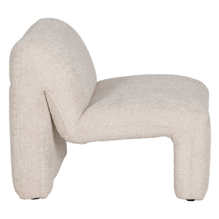 Ixia Sillón Beige Tejido para Salón