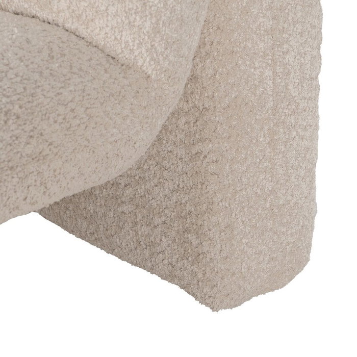 Ixia Sillón Beige Tejido para Salón