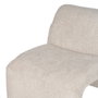 Sillón Beige Tejido Salón 62 X 86 X 69 cm