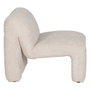 Sillón Beige Tejido Salón 62 X 86 X 69 cm