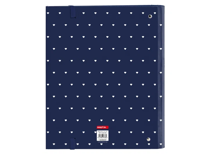 Safta Carpeta de Anillas Din A4 Colección Paris con Recambio y Separadores Safta Carpeta de Anillas Din A4 Colección Paris con Recambio y Separadores