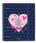 Carpeta de anillas Safta Paris Rosa Azul marino 27 x 32 x 3.5 cm