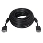 Aisens Cable SVGA con Ferrita HDB15 Macho-Macho, 25m, Negro