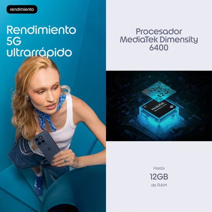 Motorola Moto g87 5G 8GB RAM 256GB Gris
