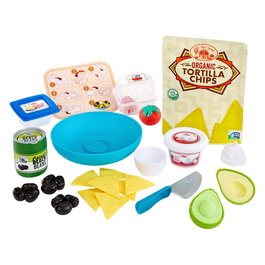 Little Tikes Kit de Nachos Creative Chefs 643880 - Juego de Cocina Realista con Utensilios y Arena de Juego Make-It! Mix para Niños y Niñas +3 Años - Recetas Multilingüe