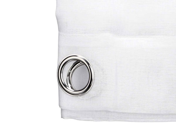 GIFTDECOR Cortina Visillo Blanca 140x260 cm GIFTDECOR Cortina Visillo Blanca 140x260 cm