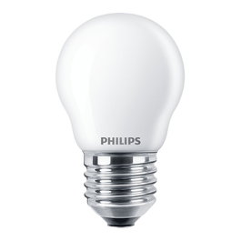 Philips CorePro LED Tropfenlampe P45 E27 6,5 W Blanco Cálido