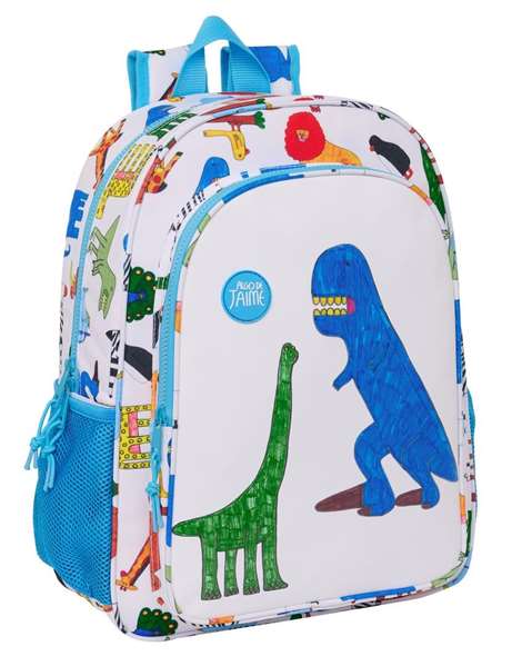 Mochila Escolar Algo de Jaime Blanco 33 x 42 x 14 cm