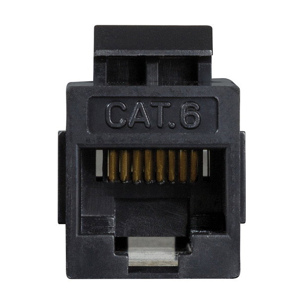 LogiLink Keystone Verbinder Cat.6 UTP 2xRJ45 negro LogiLink Keystone Verbinder Cat.6 UTP 2xRJ45 negro