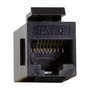 LogiLink Keystone Verbinder Cat.6 UTP 2xRJ45 negro