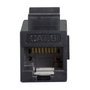 LogiLink Keystone Verbinder Cat.6 UTP 2xRJ45 negro