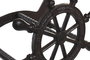 DKD Home Decor Sujetamangueras de Hierro Colado Marrón Oscuro