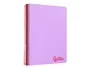 Liderpapel Cuaderno espiral A5 violeta 120 hojas cuadrícula 5mm