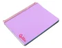 Liderpapel Cuaderno espiral A5 violeta 120 hojas cuadrícula 5mm
