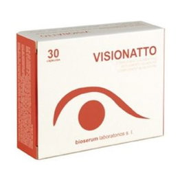 Bioserum Visionatto 30 Cápsulas - Complemento Alimenticio para la Salud Ocular con Luteína, Zeaxantina y Ginkgo Biloba